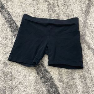 Biker Shorts Black Toddler Girl 3T